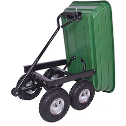 Avis Sodipa Chariot remorque de jardin 52 Litres.