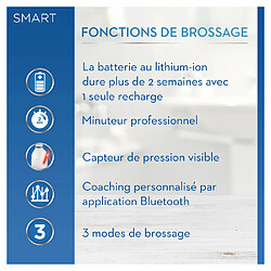 Oral-B - Smart 4000N - Blanche - Brosse à dents électrique