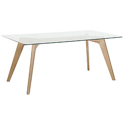 Beliani Table de repas HUDSON