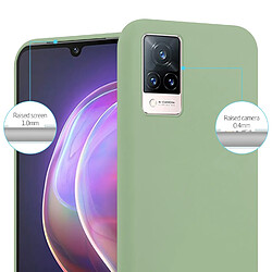 Cadorabo Coque Vivo V21 4G / 5G Etui en Vert pas cher