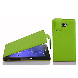 Cadorabo Coque Sony Xperia M2 / M2 AQUA Etui en Vert