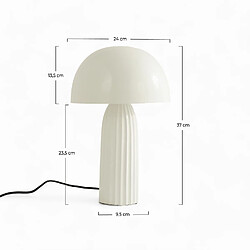 Rendez Vous Deco Lampe Joy en métal blanc