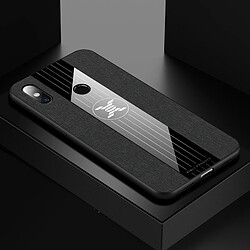 Wewoo Coque Souple Pour Xiaomi Mi 8 XINLI étui de protection en TPU antichoc Texture Noir