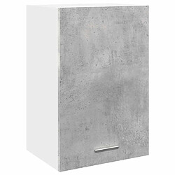 vidaXL Armoire suspendue gris béton 40x31x60 cm bois d'ingénierie