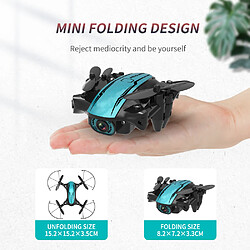 Universal Mini drone 4K HD caméra WiFi FPV pression air altitude grip quadricoptère pliable noir RC DRON jouet | RC quadricoptère