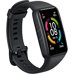 HONOR Band 6 Montre Connectée Femme Enfant Bracelet Connecté avec Fréquence Cardiaque et SpO2 Surveiller Podometre Smartwatch Etanche IP69 Sport Running Sommeil Calorie pour Android iOS,Noir