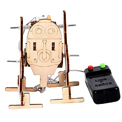 Puzzles Jouets mécaniques robot en bois DIY pas cher