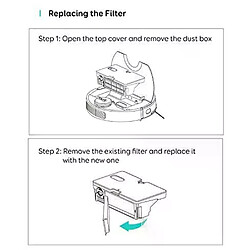 Kit de pièces de rechange pour aspirateur Robot hybride Eufy RoboVac L70, Kit d'accessoires