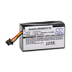 vhbw Batterie remplacement pour QCore 05020-160-0001-BAT, LIN337-001 pour appareil médical (1800mAh, 7,4V, Li-ion)