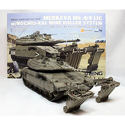 Israel Main Battle Tank Merkava Mk.4/4LIC w/Nochri-Kal Mine Roller System - 1:35e - MENG-Model