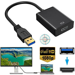 Universal HD 1080P HDMI à USB 3.0 adaptateur de câble vidéo PC ordinateur portable Win7/8/10