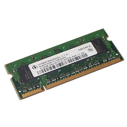 RAM PC Portable SODIMM Infineon HYS64T64020HDL-3.7-A DDR2 533Mhz 512Mo PC2-4200S - Occasion