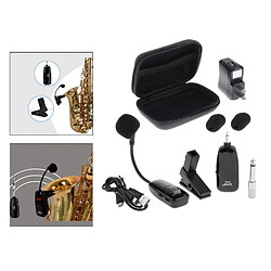 Avis Microphone De Saxophone D'instruments Sans Fil UHF Avec Récepteur Pour Haut-parleur