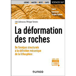 La déformation des roches : de l'analyse structurale à la définition mécanique de la lithosphère