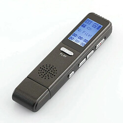 Dictaphone Portable 8GB Léger Enregistreur Audio Avec Lecture Musique WAV MP3 YONIS