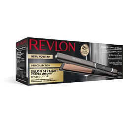 Lisseur REVLON Salon Straight Copper Smoth Styler RVST2175E - plaque céramique - de 80° a 235°C pas cher