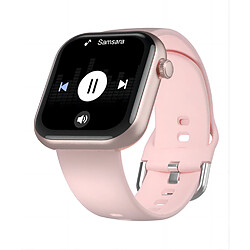 Smartwatch cubot C5 cadran rose 43mm avec TPU smartwatch