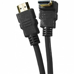 Câble HDMI 1.4 Ethernet Channel Coudé mâle/mâle Noir