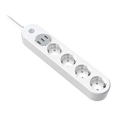 Justgreenbox Prise de courant intelligente WiFi Smart Power Strip - T6112211974873