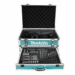 Avis Makita HP 457 DWEX4 Perceuse-visseuse à percussion sans fil 18V 42Nm G-Serie + 2x Batteries 1,5Ah + Chargeur + 70 Forets et