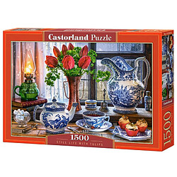 Still Life with Tulips, Puzzle 1500 Teile - Castorland