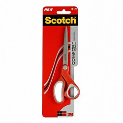 Scotch 3M Ciseaux confort, longueur: 180 mm, rouge/gris, 