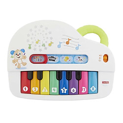 Fisher Price FISHER-PRICE - Mon Piano Rigolo - Piano electronique bebe - 60 musiques + phrases - 6 mois et +