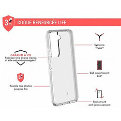 Force Case Coque Renforcée pour Samsung Galaxy S22 5G LIFE Transparent