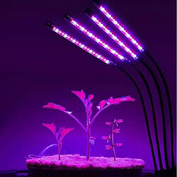 INF Lampe LED de croissance pour plantes avec tiges flexibles Paquet de 2 pas cher