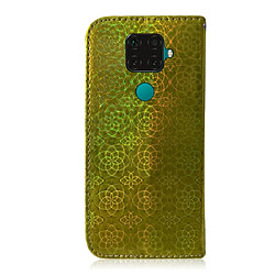 Avis Wewoo Housse Coque Pour Huawei Nova 5i Pro / Mate 30 Lite Couleur unie Boucle magnétique colorée Flip horizontal en cuir PU avec support et fentes cartes et portefeuille et lanière jaune