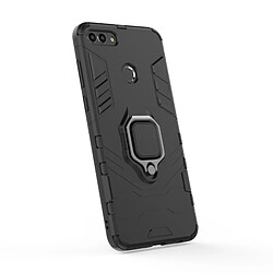 Wewoo Coque Housse de protection antichoc PC + TPU pour HuY9 2018, avec support d'anneau magnétique (rouge)