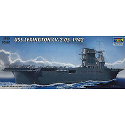 USS Lexington CV-2 05/1942 mit Flugzeugen und Wasserfläche!!!!- 1:700e - Trumpeter