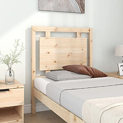 Avis Maison Chic Tête de lit scandinave pour lit adulte,Meuble de chambre 80,5x4x100 cm Bois massif de pin -MN20251