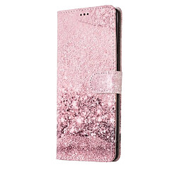 Wewoo Coque or rose pour Samsung Galaxy Note 8 Etui à rabat horizontal en cuir avec porte-cartes et fentes cartes porte-monnaie