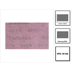 Mirka ABRANET Bandes abrasives Grip 81x133mm P240 - 50 pièces. ( 5417805025 )