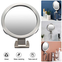 Universal Idée salle de bains ronde antibrouillard miroir ventouse puissante salle de bains miroir de douche homme miroir de rasage avec porte-rasoir | pas cher