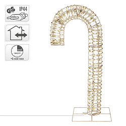 Avis Ecd Germany LED canne à sucre éclairage de Noël minuterie décoration Noël IP44 blanc chaud