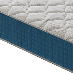 Materassi&Doghe Matelas 160x200 à mémoire de forme - 30 cm de hauteur - Orthopédique - Anatomique - Antibactérien – Anti-acarien