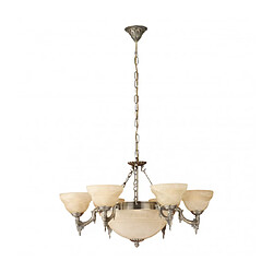 EGLO Chandelier MARBELLA 9 ampoules bronze