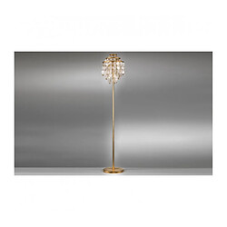 Lumière Lampe de table RUBEN Cristaux,Métal Doré,Cristal