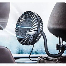 Ventilateur de refroidissement d'air de Voiture Réglable à 3 vitesses Refroidisseur de Siège Arrière 360 Rotatif Portable pas cher