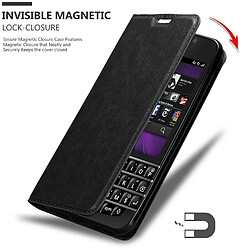 Cadorabo Coque Blackberry Q10 Etui en Noir pas cher