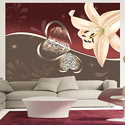 Paris Prix Papier Peint Cream Lily 154 x 200 cm