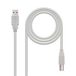 Câble USB 2.0 NANOCABLE Beige