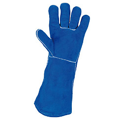 Gants KS TOOLS - En cuir - Long - Pour soudeur - Taille XL - 985.7040