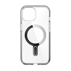 Speck Coque pour iPhone 13 / 14 / 15 MagSafe Presidio Perfect-Clear Click-lock Transparent