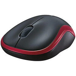 Ratón Inalámbrico Logitech M185 910-002240/ Hasta 1000 DPI/ Rojo pas cher