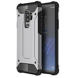 Wewoo Coque renforcée gris pour Samsung Galaxy S9 + TPU + PC 360 Degrés De Protection Antichoc Étui de