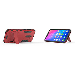 Acheter Wewoo Coque Housse antichoc PC + TPU pour Xiaomi Pocophone F1, avec support (rouge)