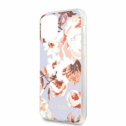 Avis CG MOBILE Guess- Coque de Protection Flower Collection Compatible avec iPhone 11 Pro Max Couleur Lilas